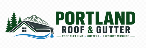 Portland Roof & Gutter Co. — roof cleaning, gutters, pressure washing logo